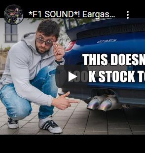 *F1 SOUND*! Eargasmic Straight-Piped JCR Porsche GT3 RS