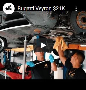 Bugatti Veyron $21K Oil Change ?.. Ehhh, I’ll do it Myself !