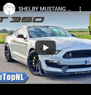 SHELBY MUSTANG GT350 REVIEW on AUTOBAHN [NO SPEED LIMIT] by AutoTopNL