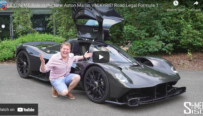 EXTREME Ride in the New Aston Martin VALKYRIE! Road Legal Formula 1 Car