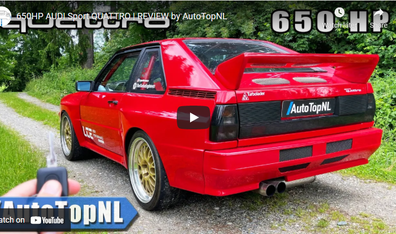 650HP AUDI Sport QUATTRO | REVIEW by AutoTopNL