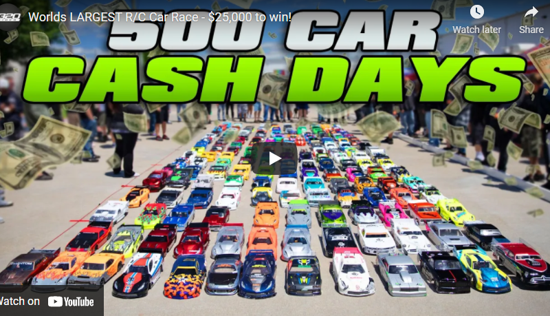 Worlds LARGEST R/C Car Race – $25,000 to win!