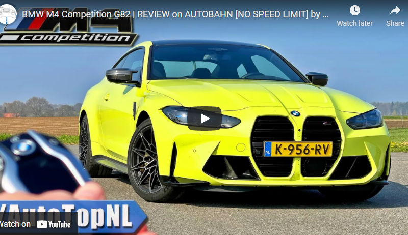 BMW M4 Competition G82 | REVIEW on AUTOBAHN [NO SPEED LIMIT] by AutoTopNL