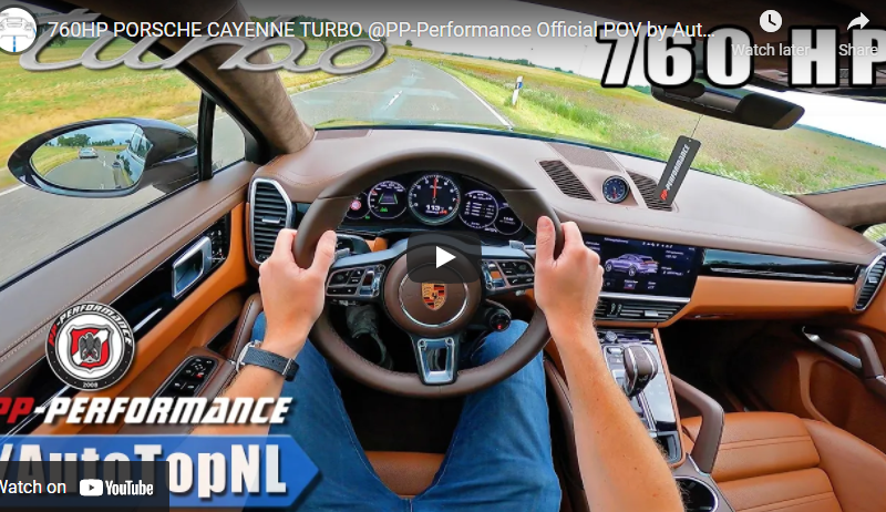 760HP PORSCHE CAYENNE TURBO @PP-Performance Official POV by AutoTopNL