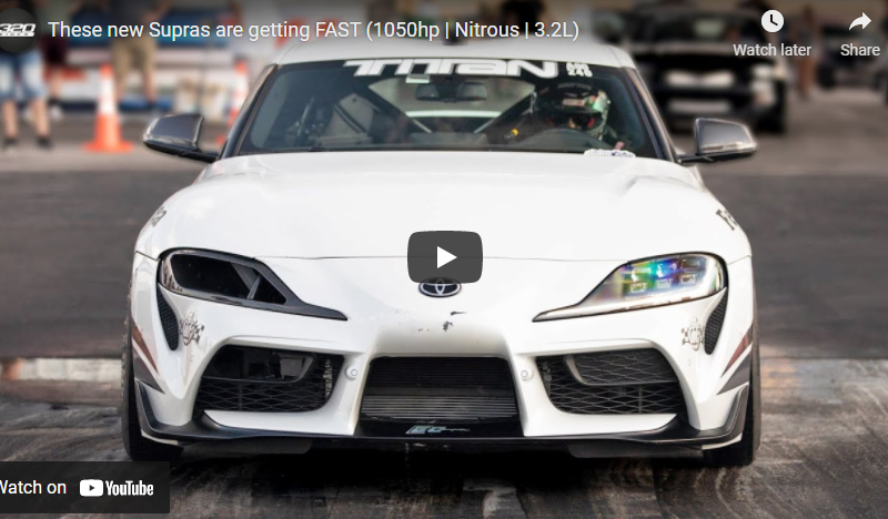 These new Supras are getting FAST (1050hp | Nitrous | 3.2L)