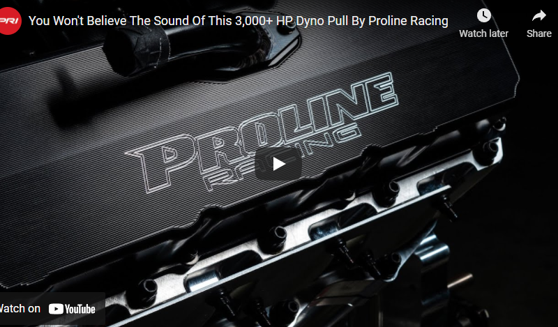 You Won’t Believe The Sound Of This 3,000+ HP Dyno Pull By Proline Racing