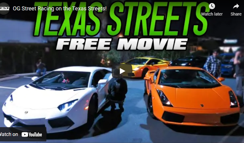 OG Street Racing on the Texas Streets!