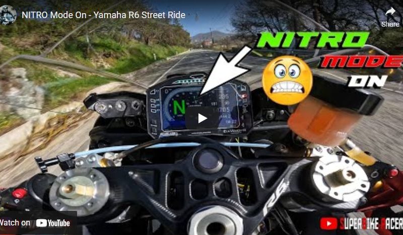 NITRO Mode On – Yamaha R6 Street Ride