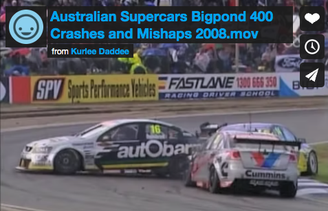 Australian Supercars Bigpond 400 Crashes and Mishaps 2008