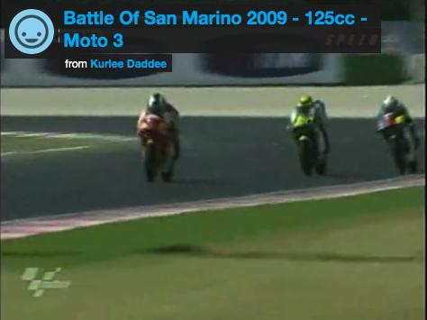 Battle Of San Marino 2009 – 125cc – Moto 3