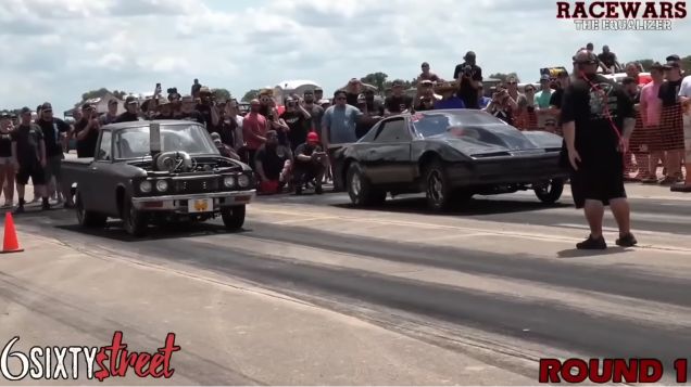 KC Maxx The Firebird DOMINATES RACEWARS SMALL TIRE INVITATIONAL LIMPY FLASHLIGHT START DRAG RACE