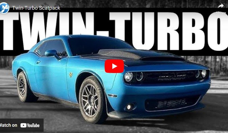 Challenger Scatpack Twin-Turbo 6.9L 422 V8 Hemi