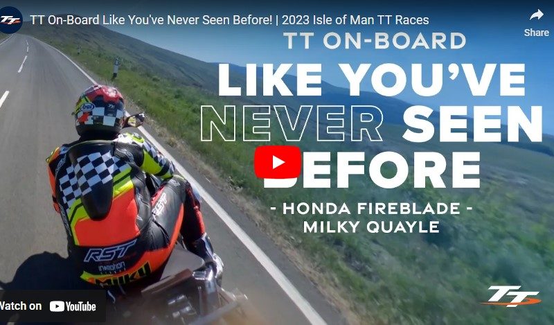 TT On-Board Like You’ve Never Seen Before! | 2023 Isle of Man TT Races