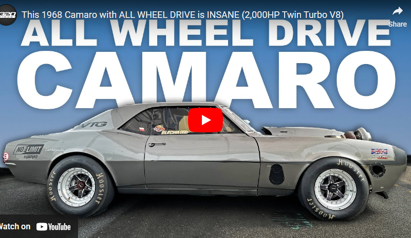 This 1968 Camaro with ALL WHEEL DRIVE is INSANE (2,000HP Twin Turbo V8)