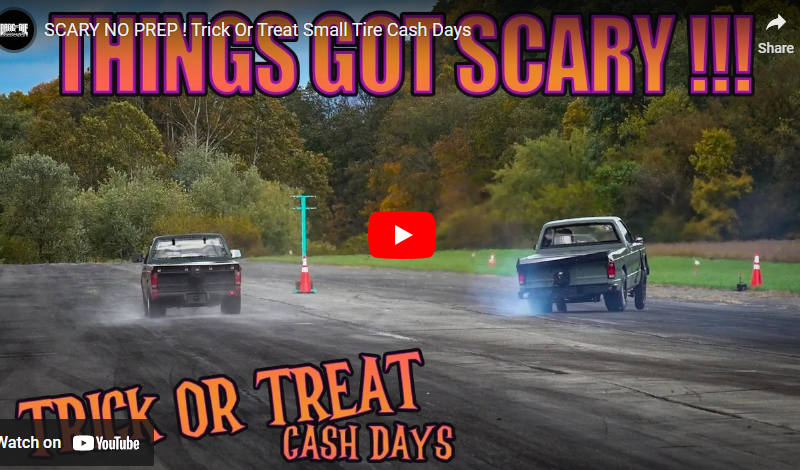 SCARY NO PREP ! Trick Or Treat Small Tire Cash Days