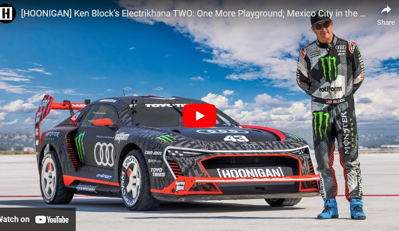 [HOONIGAN] Ken Block’s Electrikhana TWO: One More Playground; Mexico City in the Audi S1 Hoonitron