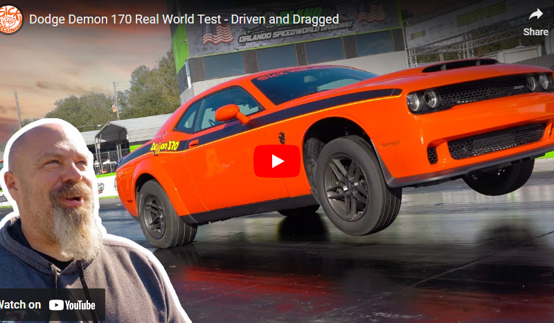 Dodge Demon 170 Real World Test – Driven and Dragged