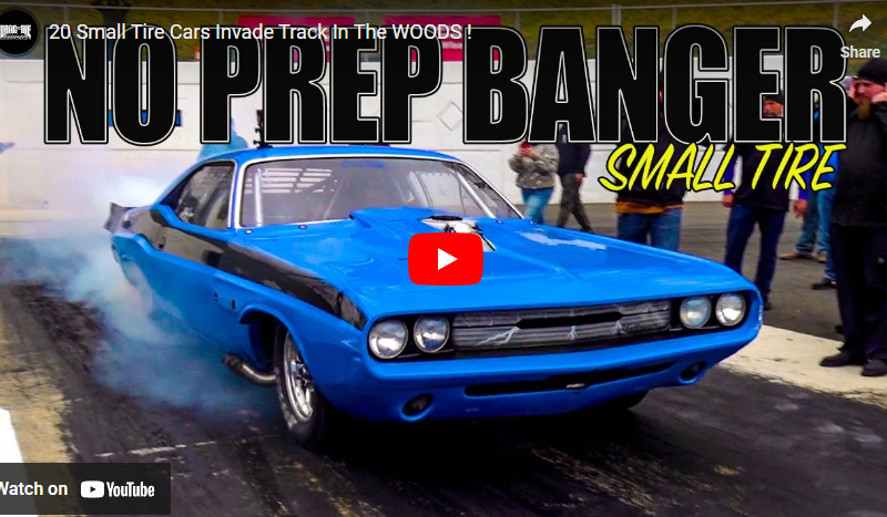 20 Small Tire Cars Invade Track In The WOODS !